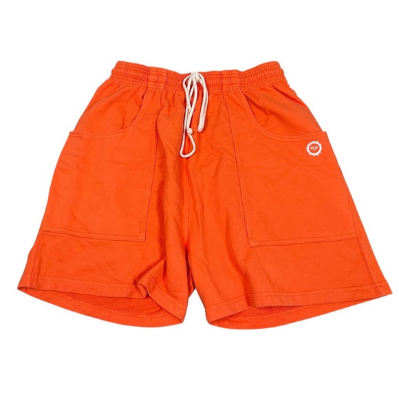 Big Bud Press Women's Cotton Shorts Orange Size L - Picture 1 of 5